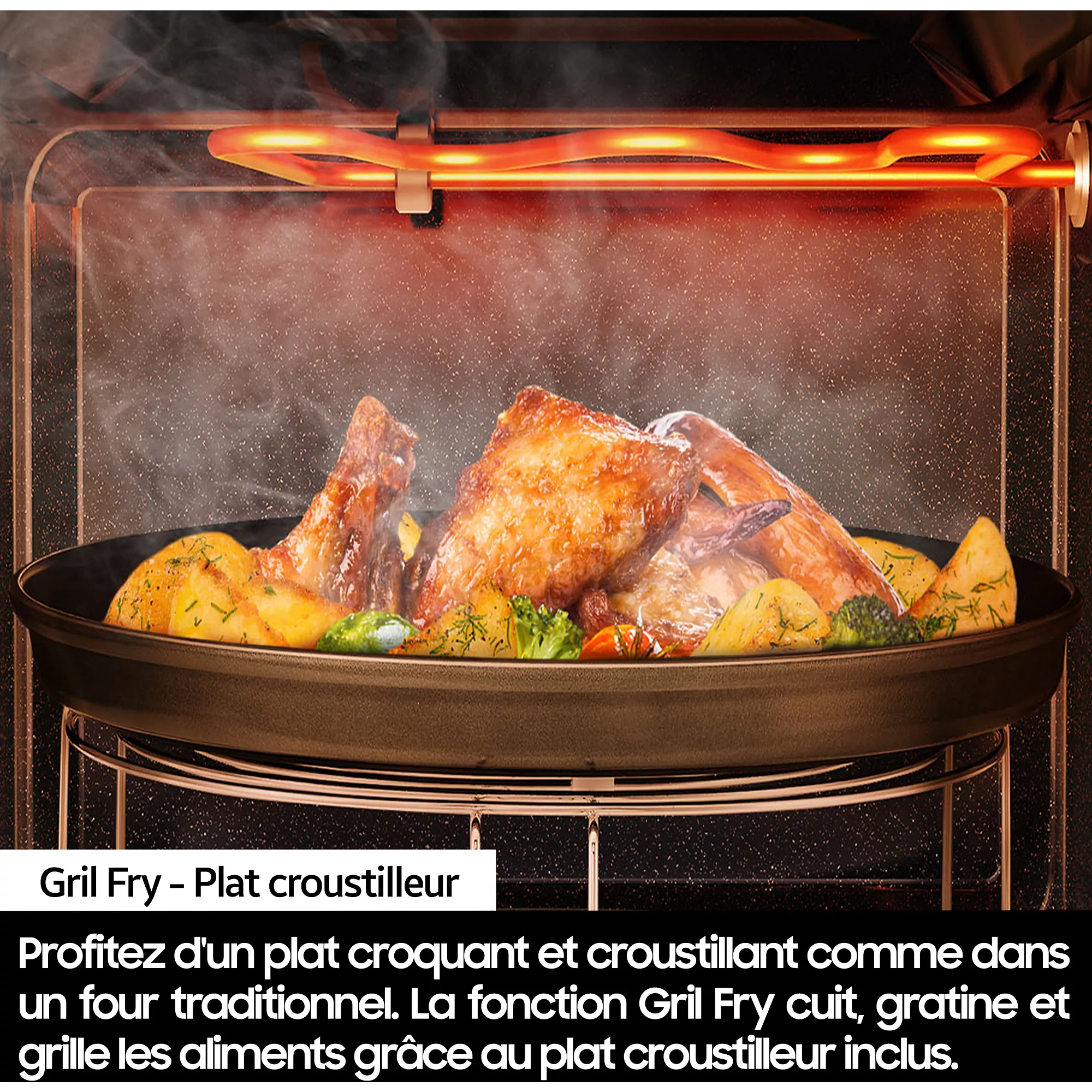 Micro-ondes grill Samsung MG32DG4524CT – Image 5