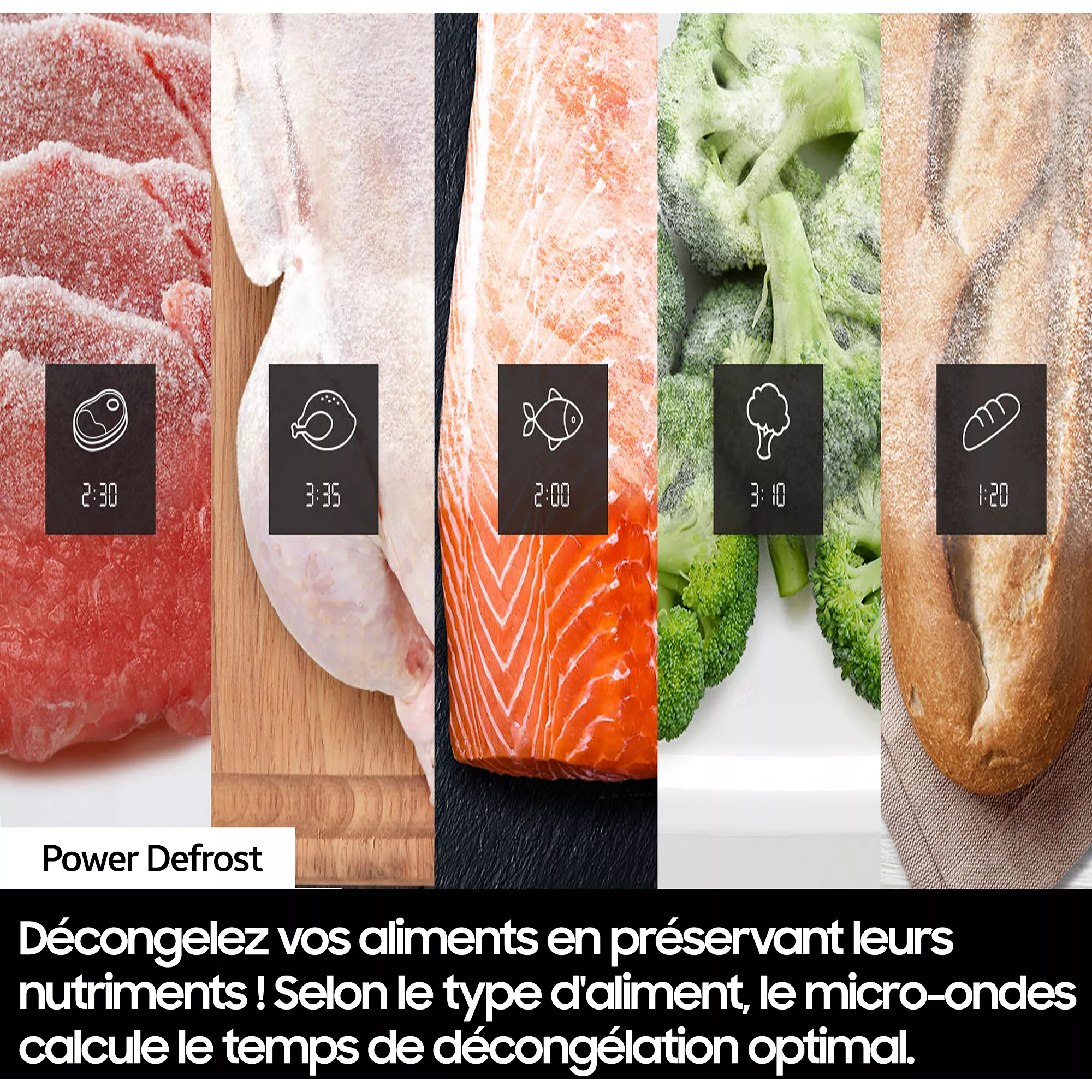 Micro-ondes grill Samsung MG32DG4524CT – Image 7